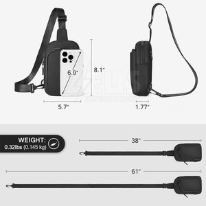 Wholesale Custom Design Crossbody <b>Bag</b> For Everyday Outdoor And Casual Style <b>Men</b> Crossbody <b>Bag</b> - Product Image 3