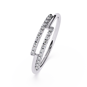 Bague solitaire intemporelle en diamant de laboratoire rond brillant en or 10 carats certifiée IGI pour fiançailles, mariage ou anniversaire - Product Image 2