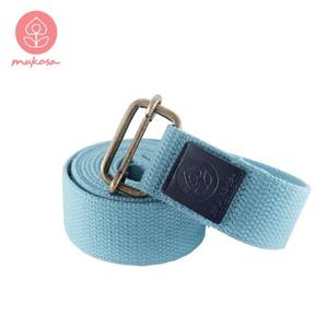 Sangle de Yoga et d'Étirement 240CM Qualité Supérieure 100% Coton Longueur Personnalisée Logo Marque Mukasa Accessoire Pilates OEM/ODM Disponible Pour la Maison - Product Image 3