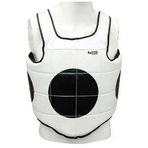 Protège-poitrine 2026 en matériau de qualité supérieure, fabriqué par OEM, vente chaude, taille ajustable, pour entraînement de boxe - Product Image 1