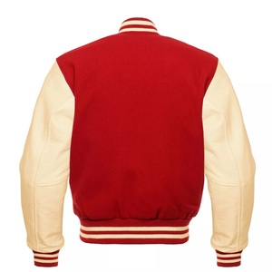 OEM Custom <b>Winter</b> College Varsity Bomber <b>Jacket</b> Stand Front Breathable Windproof Regular Length Casual - Product Image 3