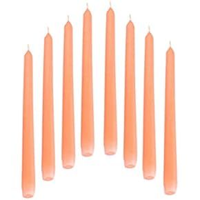 Bougies coniques en cire de paraffine de qualité supérieure Peach Blush, sans fumée, non parfumées, pour Noël et Pâques, lot en gros pour la distribution - Product Image 2