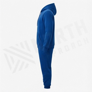 Survêtement en velours de haute qualité personnalisé pour hommes, vêtements de sport en velours, survêtement en molleton de luxe pour hommes, survêtements pour hommes - Product Image 3