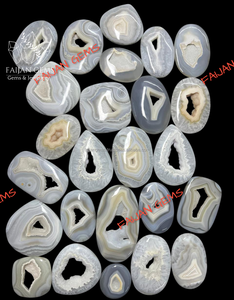 Bulk High Quality Natural <b>Crystal</b> Angel Aura Druzy Agate Loose Cabochon Stone Geode <b>Cluster</b> Box All Shape Folk Crafts FAIJAN - Product Image 3