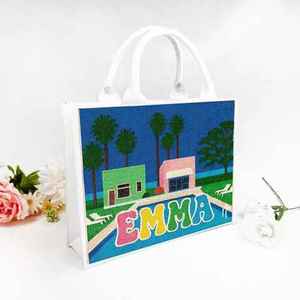 Bolso de Mano Artesanal de Lujo Indio, Multicolor, Forma de Baguette, Duradero, Estilo Étnico, Hecho a Mano, con Cristales, Accesorios de Moda, para Uso Diario - Product Image 4