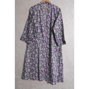 Bata Kimono Bohemio de Algodón Estampado para Mujer, Vestido Casual de Verano, Envoltura de Secado Rápido, Transpirable, Suave, para el Hogar, Bata Floral para Descansar - Product Image 3