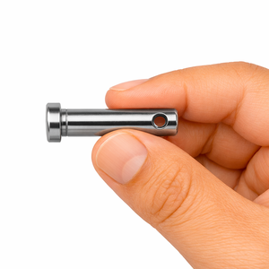 Nuevo Pasador Cilíndrico de Acero Inoxidable 304 316 con Orificios Cruzados, Pasador de Pivote para Enganche, Pasador de Horquilla de Cabeza Plana para Acoplador de Remolque, 3 Toneladas Máx. - Product Image 3