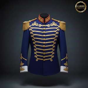 Túnica de uniforme de banda de marcha para adultos, personalizada, de calidad especial, para guardias de banda, trompetistas y ingenieros. - Product Image 1