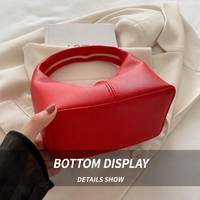 2026 Trendige Schultertasche für Damen Umhängetasche Halbmond-Tasche Leder-Schultertasche Messenger-Tasche Modische Mini-Handtasche