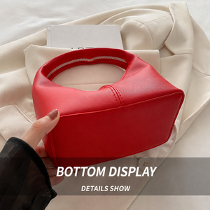 2026 Trendy Shoulder Bag for Women Sling Purse Half Moon Bag Leather Shoulder Bag Messenger Bag Fashion Mini Handbag - Product Image 4