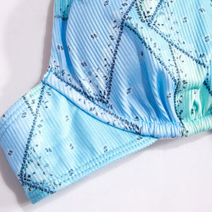 Conjuntos de Bikini Personalizados para Mujer, Estampado por Sublimación, Diseño Sólido, 2 Piezas, Spandex, Poliéster, Transpirable - Product Image 3