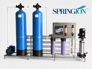 ระบบกรองน้ำ RO 2000 ลิตรต่อชั่วโมง SPRINGT ระบบบำบัดน้ำอุตสาหกรรม 2500 ลิตร/ชั่วโมง 380V ควบคุมด้วย PLC อุปกรณ์กรองน้ำ - Product Image 2