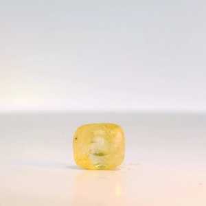 Piedra Preciosa de Zafiro Amarillo Indio Natural, Corte Cuadrado, Certificada por Terceros, Grado Excelente y Raro para Joyería Fina - Product Image 6