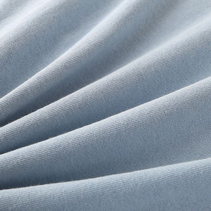 Camiseta Azul Claro para Hombre, Diseño con Bolsillo en el Pecho, Corte Holgado, Transpirable, de Algodón, Informal, de Manga Corta, para Verano - Product Image 3