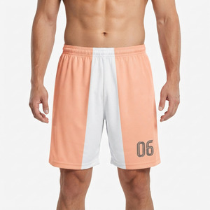 Shorts de football et de soccer légers et écologiques pour hommes avec impression par sublimation personnalisée et taille élastique - Product Image 6