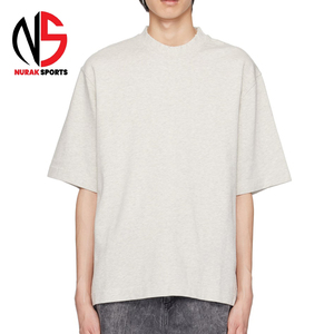 Camisetas de Lujo Personalizadas para Hombre, Estilo Urbano, Cuello Redondo, 100% Algodón, Corte Holgado, Estampadas, 2026 - Product Image 1
