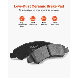 Kit de réparation de frein avant pour Cadillac Escalade/Escalade ESV 2008-2016, compatible également avec les modèles 2017-2020 - Product Image 4