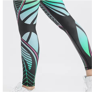 Premium Womens Marble Yoga <b>Leggings</b> High Waist Compression Fitness Pants Custom Activewear Luxury Marble Print Workout <b>Leggings</b> - Product Image 3
