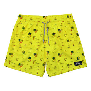 Shorts de Baño Sublimados Personalizados con Logotipo para Hombres y Niños, Shorts de Playa de Secado Rápido, Shorts de Verano para Niños de Diseño OEM - Product Image 1