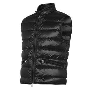 เสื้อกั๊กบุนวมดีไซน์ใหม่ น้ำหนักเบา แบบไม่มีแขน เสื้อกั๊กพัฟเฟอร์สั่งทำได้ เสื้อกั๊กขนเป็ดลำลองสำหรับผู้ชาย ราคาประหยัด - Product Image 1