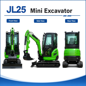 Mini-excavatrice sur chenilles hydraulique JL25 Air <span class=keywords><strong>2</strong></span>,5 tonnes avec moteur Laidong Euro 5, MOQ 1 pièce pour la construction agricole - Product Image 4