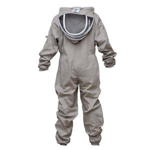 Velo de Protección Ventilado y Extraíble de Algodón para Mantenerse Seguro Contra Abejas, Trajes de Apicultura para Apicultores - Product Image 3