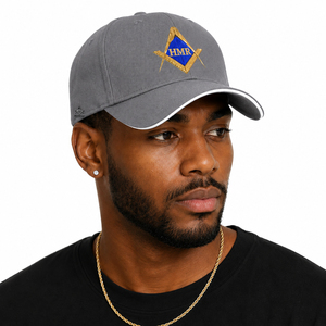 Chapeau à 6 panneaux décontracté pour la fraternité et la sororité, vêtements maçonniques grecs, insignes maçonniques, vêtements de fraternité et de sororité - Product Image 3