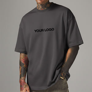 Camisetas de Hombre 100% Algodón Jersey, Ligeras, Oversize, Estilo Casual Hip Hop, Transpirables, Ecológicas, de Secado Rápido - Product Image 1
