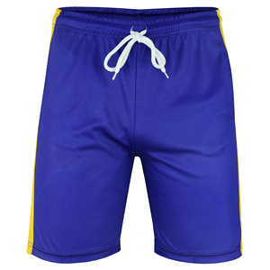 Ensemble de maillot et short de basketball personnalisé pour homme avec logo par sublimation, en polyester anti-humidité, vêtements de sport - Product Image 5