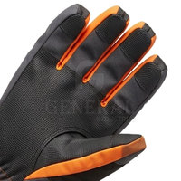 Gants d'hiver pour hommes, ski et snowboard, isolés, imperméables, avec pointes des doigts renforcées, paume antidérapante, design de poignet réglable