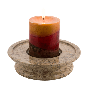 Jars à bougies en marbre naturel de luxe décoratifs pour la maison avec logo personnalisé, plusieurs tailles, porte-bougie en pierre de marbre de haute qualité - Product Image 6