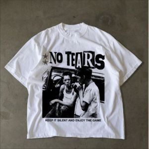 T-shirt Homme en Coton Épais Surdimensionné, Impression de Logo Personnalisé, Coupe Boxy Grande Taille, Streetwear, Fabricant de T-shirts Vierges en Gros - Product Image 1