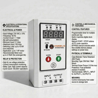 Contrôleur numérique automatique Hydroplus pour pompe solaire, automatisation de l'irrigation, remplissage de réservoir de puits, unité de phase