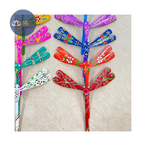 Juguete de Libélula de Bambú Pintado a Mano de Alta Calidad, para Niños, Juegos al Aire Libre - Product Image 1