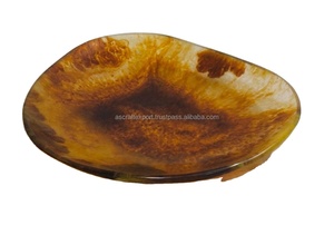 Bol en résine pour servir les aliments et articles de cuisine pour la maison, restaurant, design classique, couleur brun clair, bol en résine à prix avantageux - Product Image 2