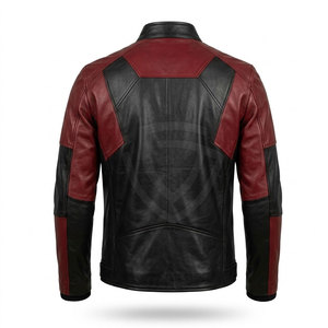 Chaqueta de Cuero Atemporal para Hombre con Líneas Limpias, Material Duradero y un Atractivo Urbano y Elegante - Product Image 2