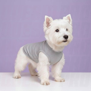 Chemise pour chien, chemises en coton vierges pour chiens de très petite à très grande taille, débardeur sans manches, doux et léger, vêtements pour toutes les races - Product Image 4