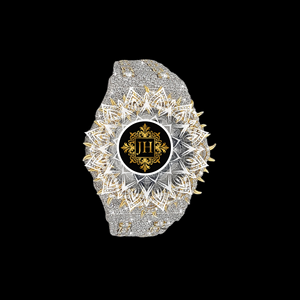 Premium VVS Moissanite Diamond Mens Stainless Steel Fashion <b>Watch</b> Hip Hop <b>Mechanical</b> Gold Silver Customized Luxury Timepiece - Product Image 1