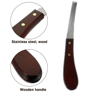 Coupe-ongles en acier inoxydable avec manche en bois massif, design ergonomique, résistance élevée à l'usure, coupe lisse des ongles - Product Image 5