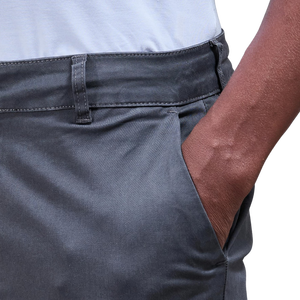 Pantalon chino cintré pour femme, coupe droite, en mélange de coton, décontracté et confortable pour le bureau et le quotidien - Product Image 5