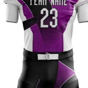 Ropa Deportiva Unisex para Adultos, Uniformes de Fútbol Americano de Manga Corta, Jersey con Pantalones Cortos de Cintura Ajustable - Product Image 3