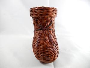 Maceta de Mimbre Hecha a Mano en Vietnam con Forma de Reno, Maceta de Ratán Natural con Forma de Ciervo, Decoración Navideña para el Hogar Estilo Boho - Product Image 4