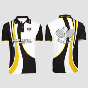 Camiseta de Polo para Pickleball, Secado Rápido, Estilo Golf, para Hombre, Venta al Por Mayor OEM - Product Image 4