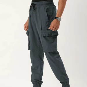 Mens Cargo <b>Jogger</b> Pants Slim Wholesale Men Casual Plain OEM Pockets China Technics Khaki Trousers for Men - Product Image 1