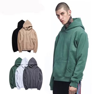 Nueva sudadera con capucha personalizada de alta calidad, 100% algodón, sin cordones, estilo urbano, con bordado 3D para hombre. - Product Image 1
