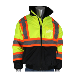 Vestes de travail haute visibilité pour l'extérieur, tissu réfléchissant, coupe confortable, construction durable, sécurité garantie, look professionnel - Product Image 6