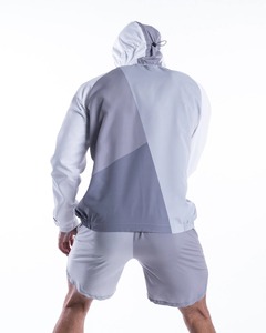 OEM <b>Wind</b> <b>Breaker</b> Sets Windproof Men Polyester Nylon Windbreaker Short Tracksuit Zipper Jackets and Shorts Two Piece Set - Product Image 5