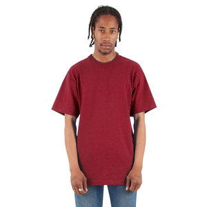 T-shirt lourd pour homme Shaka Wear, en coton uni, à manches courtes, vierge, pour logo personnalisé, prix de gros, style streetwear - Product Image 4