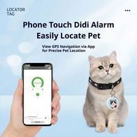 Localizador GPS Mini para Mascotas, Resistente al Agua IPX7, GSM, Plástico ABS, Dispositivo Inteligente Antipérdida para Perros y Gatos, Batería CR2032 Reemplazable
