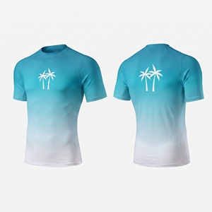 เสื้อว่ายน้ำแขนสั้นกันคลอรีน UPF 50+ ป้องกันแสงแดด แห้งเร็ว - Product Image 3